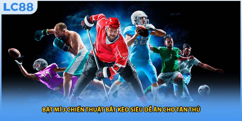 Bật mí 3 chiến thuật bắt kèo siêu dễ ăn cho tân thủ